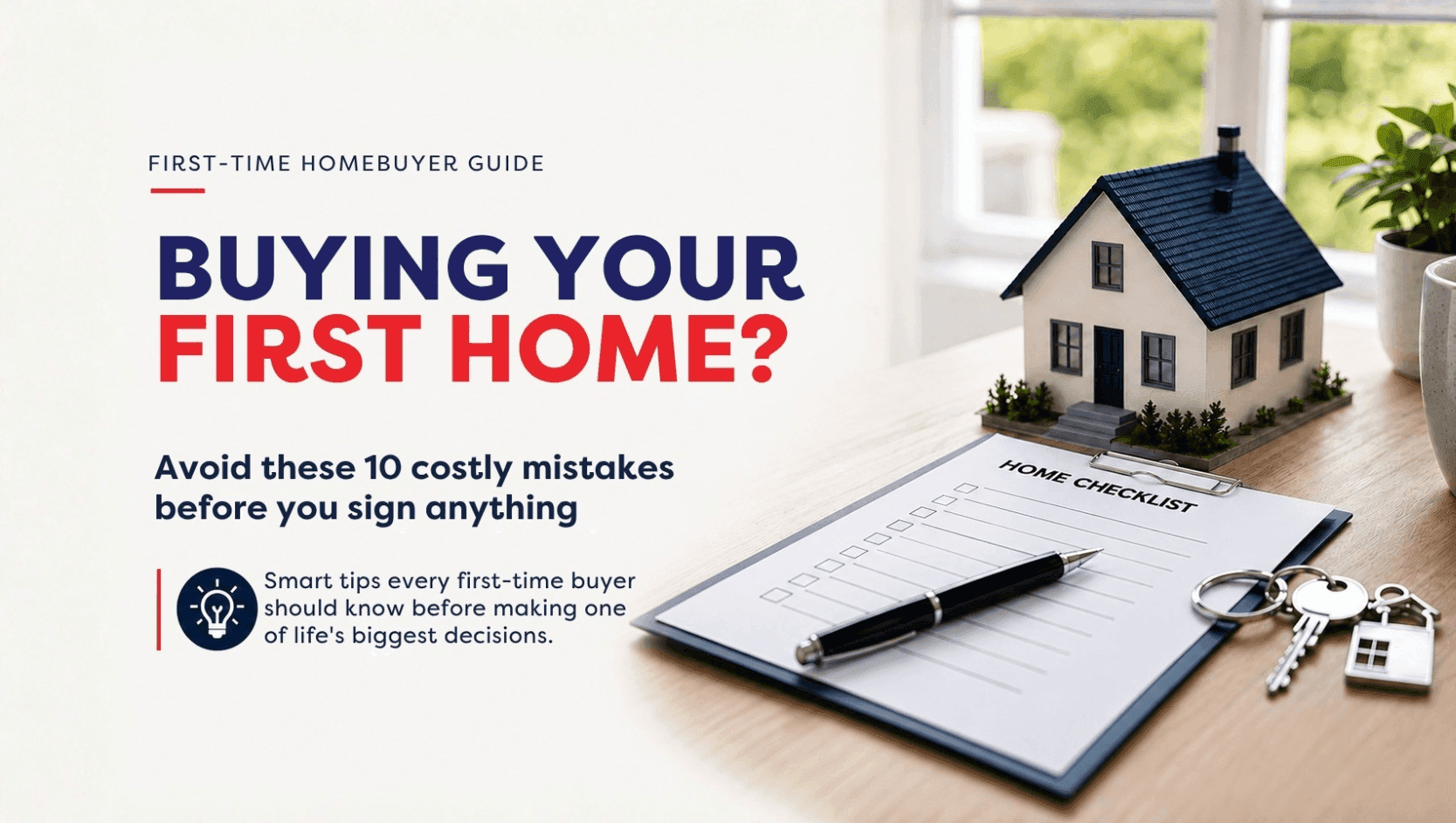 Buying Your First Home? Read this to Avoid Top 10 Mistakes